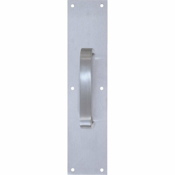 Tell 6in. Aluminum Pull Plate with Flat Handle DT100069